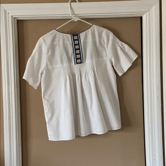 Anthropologie Les Cocotiers small peasant top - Picture 2 of 8